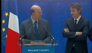 Archive - Passation de pouvoirs entre François Baroin et Pierre Moscovici