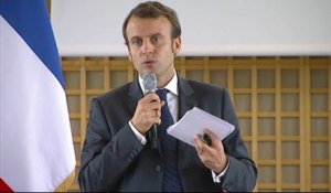 Archive - Emmanuel Macron : conférence de presse sur le projet de loi pour l'activité