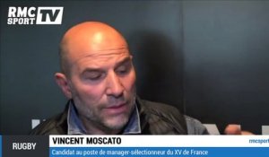 Rugby / Vincent Moscato, candidat au poste de manager-sélectionneur du XV de France - 13/04