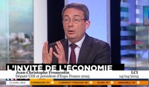 Jean-Christophe Fromantin : l’Expo universelle ne coûtera «pas un euro d’argent public»