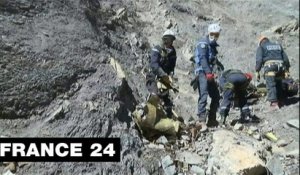 Crash de la Germanwings : 47 tonnes de débris récupérés, le nettoyage du site se poursuit