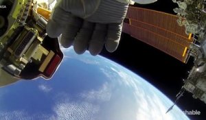 Des astronautes filment leur sortie dans l’espace avec une GoPro