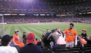 Grosse baston entre fans de baseball : Orioles VS Yankees
