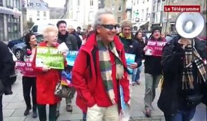 Traité transatlantique. Manifestation contre le Tafta à Lannion