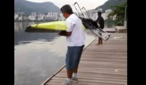 JO de Rio : le lac choisi pour les compétitions d'aviron recouvert de poissons morts