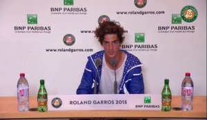 Conférence de presse Thanasi Kokkinakis Roland-Garros 2015 / 2e tour