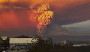 La vidéo de l'éruption du volcan Calbuco au Chili