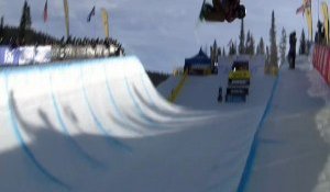 Snowboard Halfpipe - Run victorieux de Taylor Gold