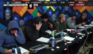 X Games - Snowboard Superpipe Finale : 3ème run de Shaun White