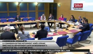 Commission d'enquête sur le coût économique et financier de la pollution de l'air - Audition