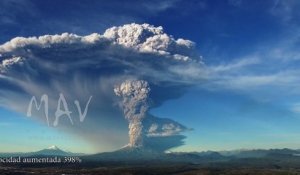 Timelapse Eruption du Volcan Chilien Calbuco en 4K