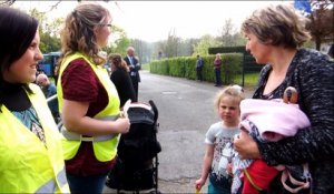 Bruay-La Buissière : manifestation des parents d'élèves contre la fermeture d'une classe