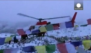 Séisme au Népal : des sinistrés loqués sur l'Everest