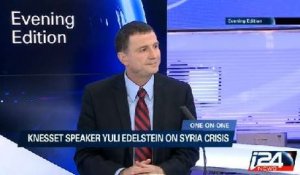 Exclusive i24news Interview with Knesset Speaker, Yuli Edelstein