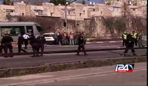 Attentat a la voiture belier a Jerusalem