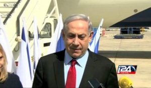 Benyamin Netanyahou en route pour les Etats-Unis