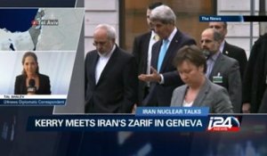 i24news correspondent Tal Shalev discusses Kerry and Zarif's meeting