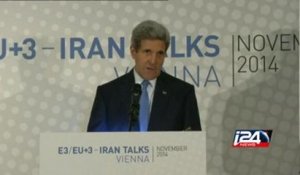 John Kerry on Iran nuclear talks extension 24/11/2014