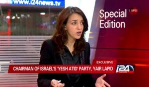 Exclusive i24news interview with Israeli Finance Minister Yair Lapid - 18/11/2014