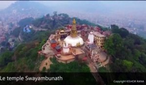 Tremblement de terre à Katmandou : le temple de Swayambunath en partie fissuré