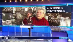 70e anniversaire du droit de vote des femmes en France
