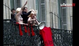 Sarah Constantin, Femen : «Les militants du FN sont arrivés avant la police...»
