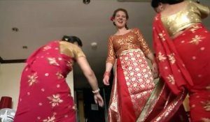 Katmandou : une Française et un Népalais célèbrent leur mariage, une semaine après le séisme