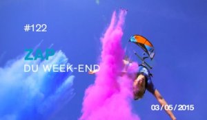 ZAP DU WEEK-END #122 : Les Simpsons version française / Holi Colors - Flysurfer Kiteboarding / Zack king prend un bain /