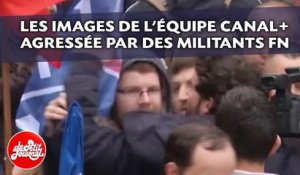 Des journalistes de Canal+ agressés par des militants du Front national