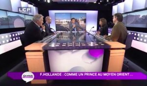 Ça Vous Regarde - Le débat : François Hollande : comme un prince au Moyen Orient…