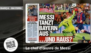 Messi met le Bayern à genou