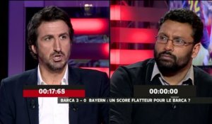 E21 - L'Équipe du soir - Extrait : 3-0 pour le Barça, un score flatteur ?