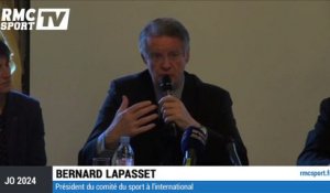 "Officialiser notre engagement vers les Jeux de Paris 2024" Bernard Lapasset