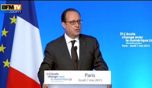Numérique à l’école: Hollande annonce 1 milliard d’euros et 4.000 emplois