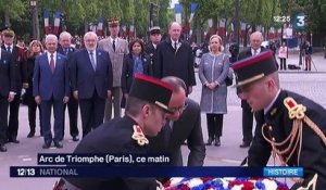 François Hollande préside les commémorations du 8 mai