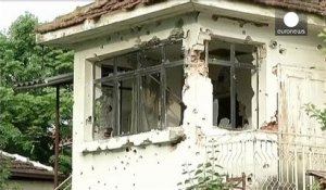 Macédoine : retour au calme dans le quartier albanais en ruines de Kumanovo