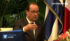 À Cuba, Hollande a rencontré les frères Castro