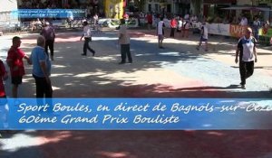 Finale Desmartins contre Mancuso, Grand Prix de la Ville, Sport Boules, Bagnols-sur-Cèze 2015