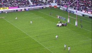 TOP14 - Paris - Montpellier: Essai Antoine Burban (PAR) - J25 - Saison 2014/2015