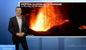 Éruption du Piton de la Fournaise à La Réunion