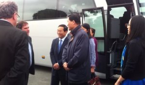 Le Vice-Gouverneur du Shandong visite le chantier de l'usine Synutra