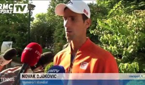 Djokovic et Murray arrivent confiants à Paris