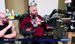 Un tétraplégique a pu actionner son bras artificiel à la force de sa pensée