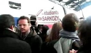 Sarkozy, citoyen ordinaire gare de lyon