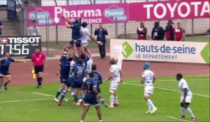 TOP14 - Racing Metro - Castres: Essai Juan Imhoff (RAC) - J26 - Saison 2014/2015