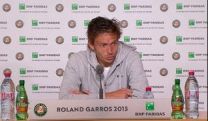 Tennis - Roland-Garros (H) : Nicolas Mahut d'attaque