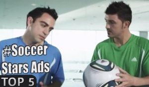 Soccer stars ads: top 5 (Messi, Rooney, Beckham...)