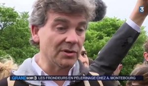 Arnaud Montebourg aux côtés des frondeurs