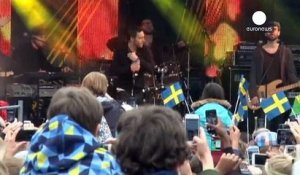 Suède : retour en "héros" de Måns Zelmerlöw, vainqueur de l'Eurovision