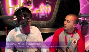 The hitz.fm Morning Crew : Sejarah with Syahiran!
